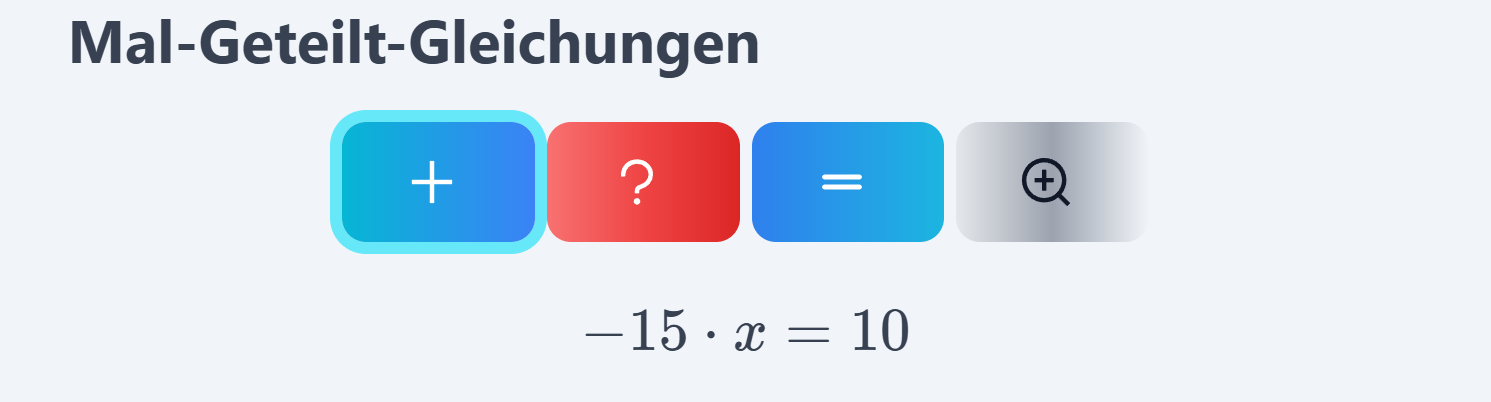 Einfache lineare Gleichungen